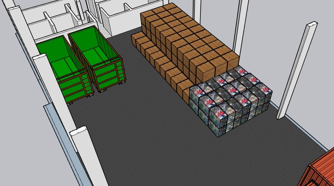 Projeto 3D do novo galpão — imagem 7