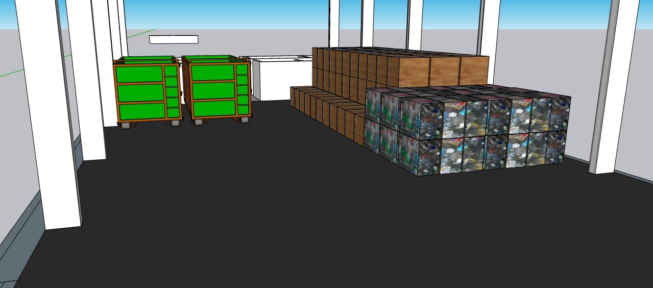 Projeto 3D do novo galpão — imagem 9